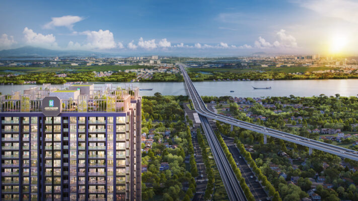 vị trí chung cư jade square cổ nhuế bắc từ liêm