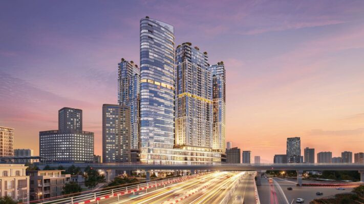 Ảnh đại diện phối cảnh tổng thể dự án căn hộ cao cấp Sun Feliza Suites (Sun Grand City Cầu Giấy).