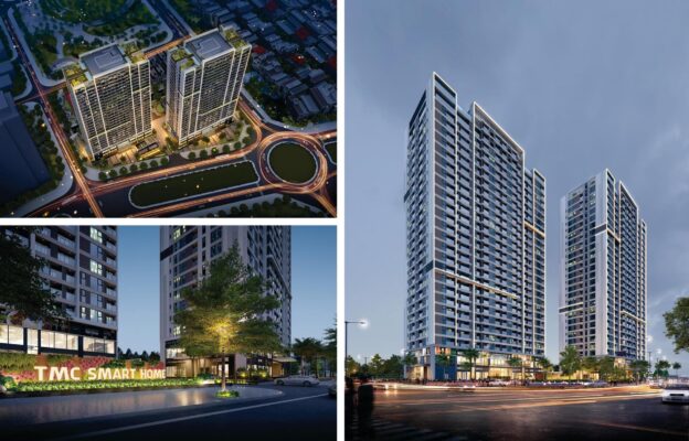 phối cảnh chung cư tmc Smart home Phạm Văn Đồng