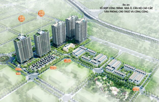 phối cảnh tổng thể chung cư TMC smart home