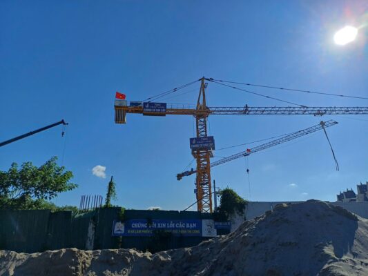 công trường thi công dự án chung cư TMC Smart Home Cổ Nhuế Phạm Văn Đồng